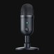 Razer Seiren V2 X - Black Background with Light (Front View)