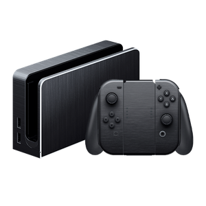 Razer Skins - Nintendo Switch OLED - Black Metal - Complete