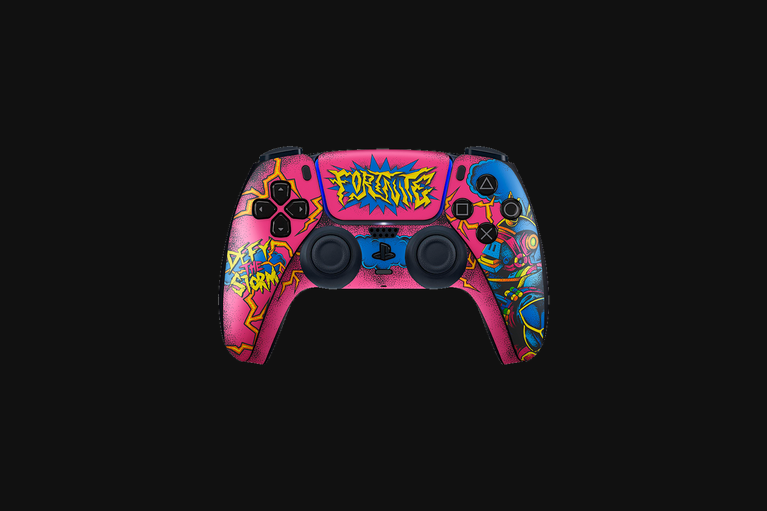 Razer Skins - PlayStation 5 (Digital) - Fortnite - Stipple City 2 - Complete -view 1