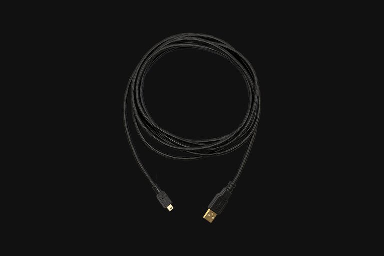 USB-A to mini-B cable for the Razer Seiren Microphone