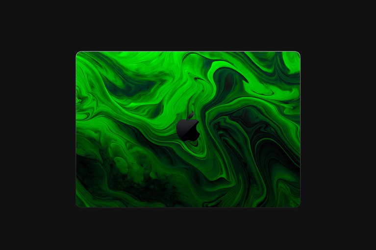 Razer Skins - MacBook Pro 16 - Acid Sludge - Full -view 1