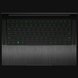 Razer Blade Stealth (Top-Down View) Skin - Brushed Metal (Black) Full
