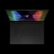 Razer Blade 17 120Hz Touch - Black Background with Light (Top-Down View)