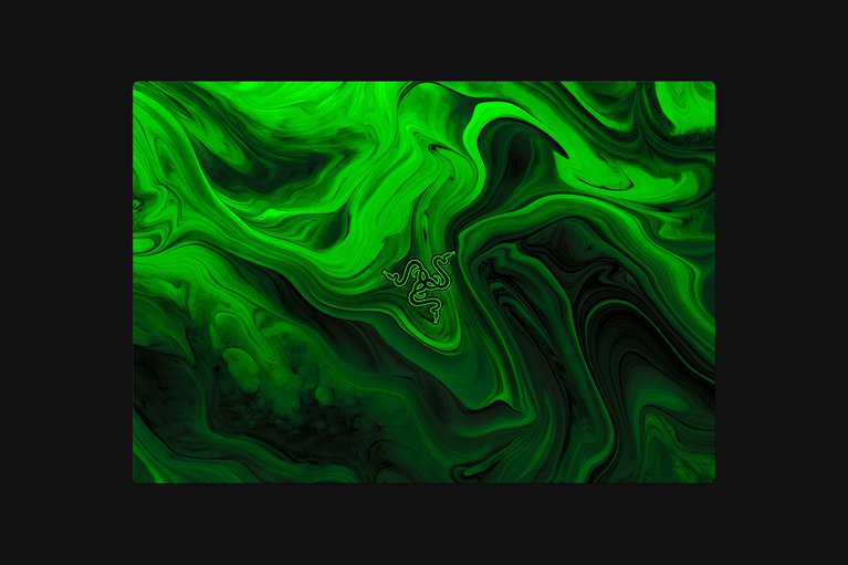 Razer Skins - Razer Blade 18 - Acid Sludge - Full -view 1