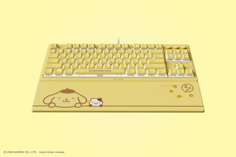 Razer Ornata V3 Tenkeyless - US - Pompompurin Edition -view 1
