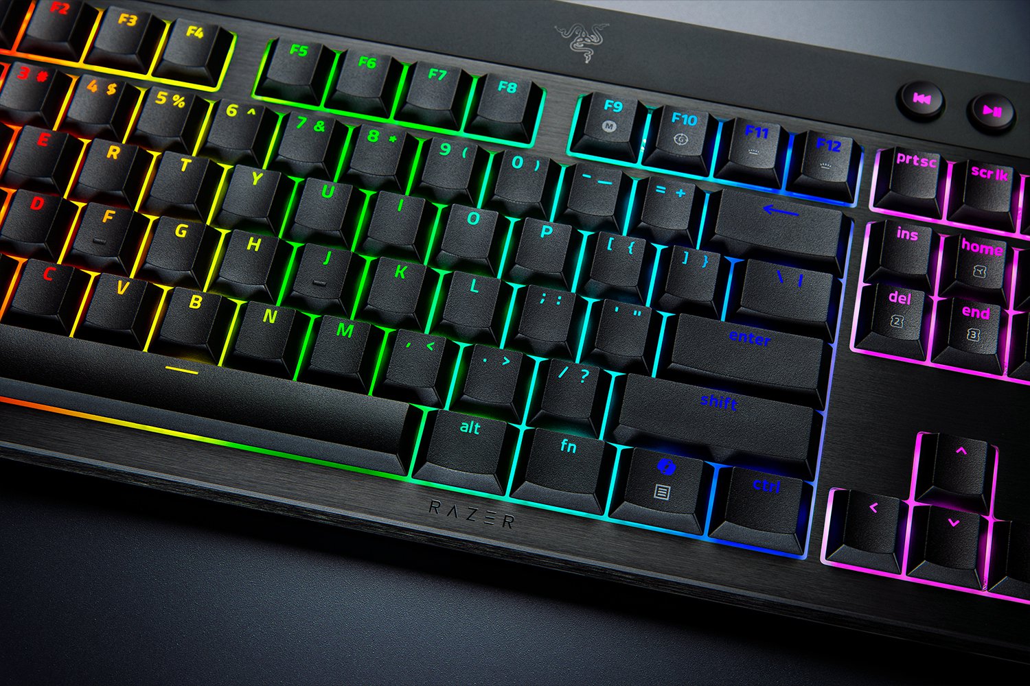 Razer BlackWidow V4 Low-Profile Tenkeyless HyperSpeed - Switch verdi - US