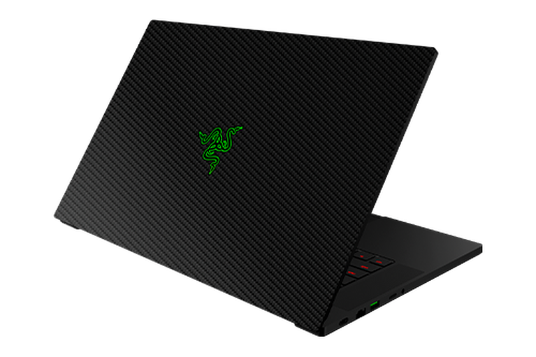 Razer Skins - Razer Blade 15 Base - Carbon Fiber - Top -view 1