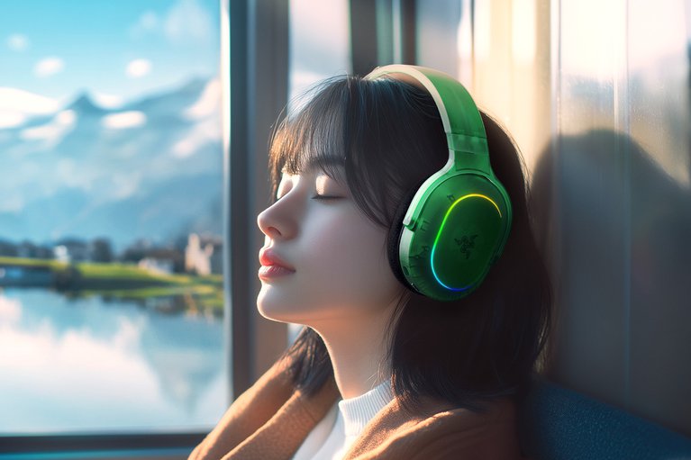 Razer Barracuda X Chroma - Phantom Green Edition -view 1