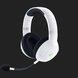 Razer Kaira Pro for Xbox (White) - Black Background with Light (Angled View)