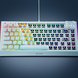 Razer BlackWidow V4 75% Barebones - US - Blanche -view 2