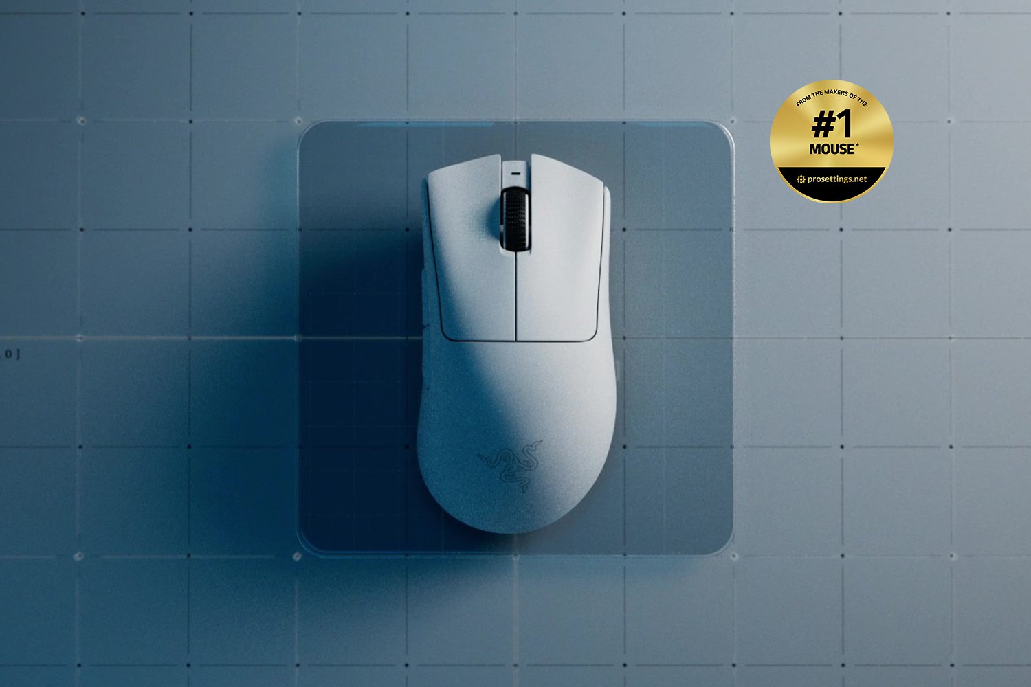 Razer DeathAdder V3 Pro - White - Classic Base - 1000 Hz
