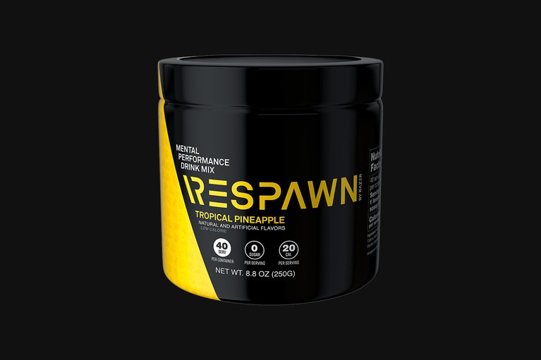 RESPAWN Mental Performance Drink Mix Tub - Tropical Pineapple