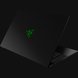 Razer Blade 15 Advanced (Angled View) Skin - Carbon Fiber (Black) Full
