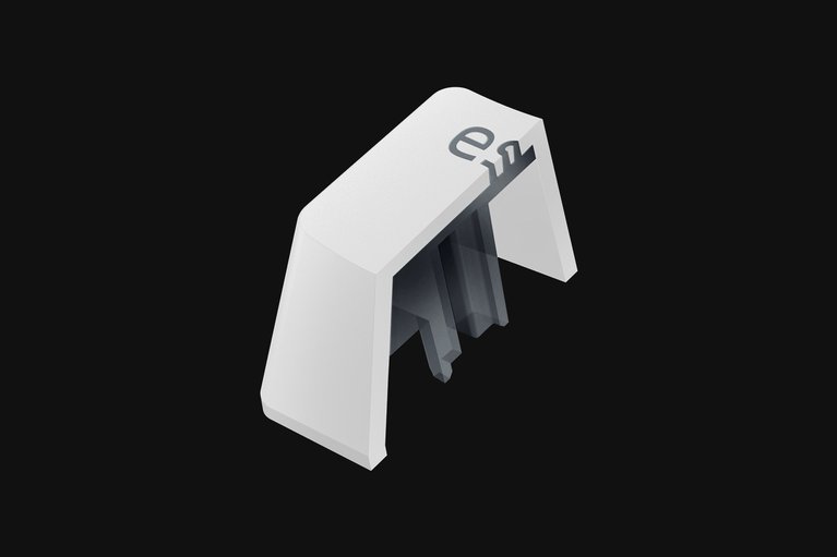 Razer PBT Keycaps (Mercury) ESC Key Cross Section