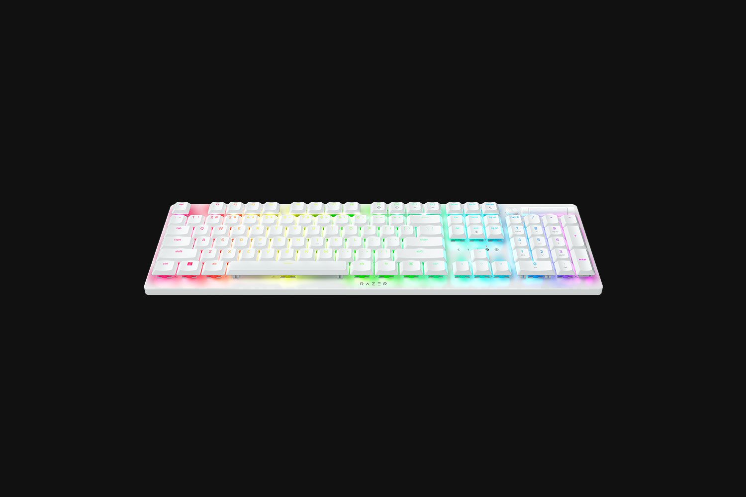 Razer DeathStalker V2 Pro - Klickend optischer Switch - US - Weiß 
