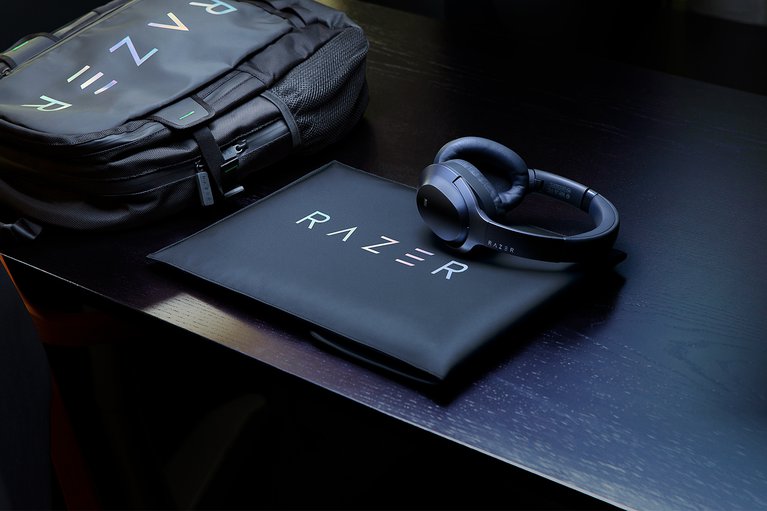 Razer Protective  Sleeve V2 (13.3) with Razer Bag and Headphones