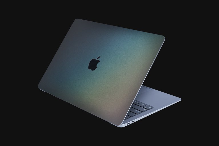 Razer Skins - MacBook Air 13 - Pearlescent Steel - Top -view 1