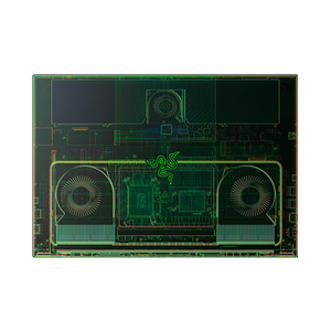 Razer Skins - Razer Blade 18 - X-Ray Chroma - Top