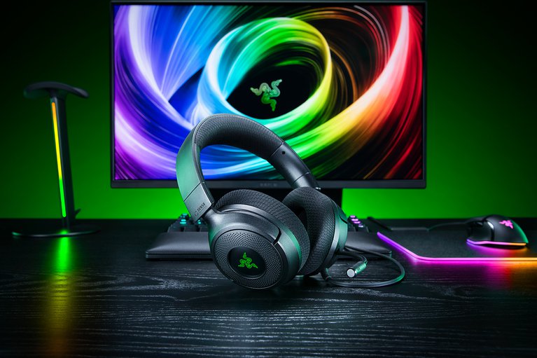 Razer Kraken V4 X Sensa HD Haptics -view 1