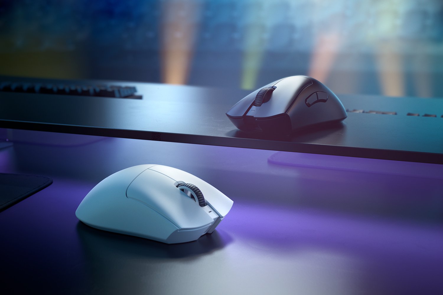 Razer DeathAdder V3 Pro - 白 - Classic Base - 1000 Hz | Mice