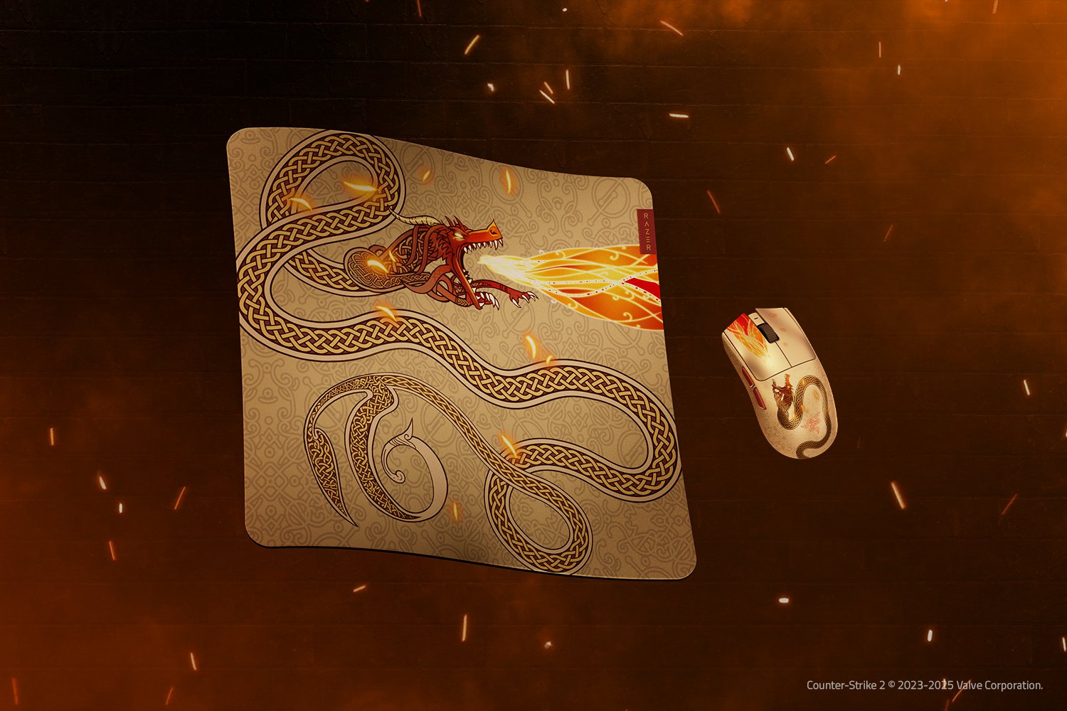 Razer Viper V3 Pro + Gigantus V2 - Grande - Counter-Strike 2 Edition Bundle