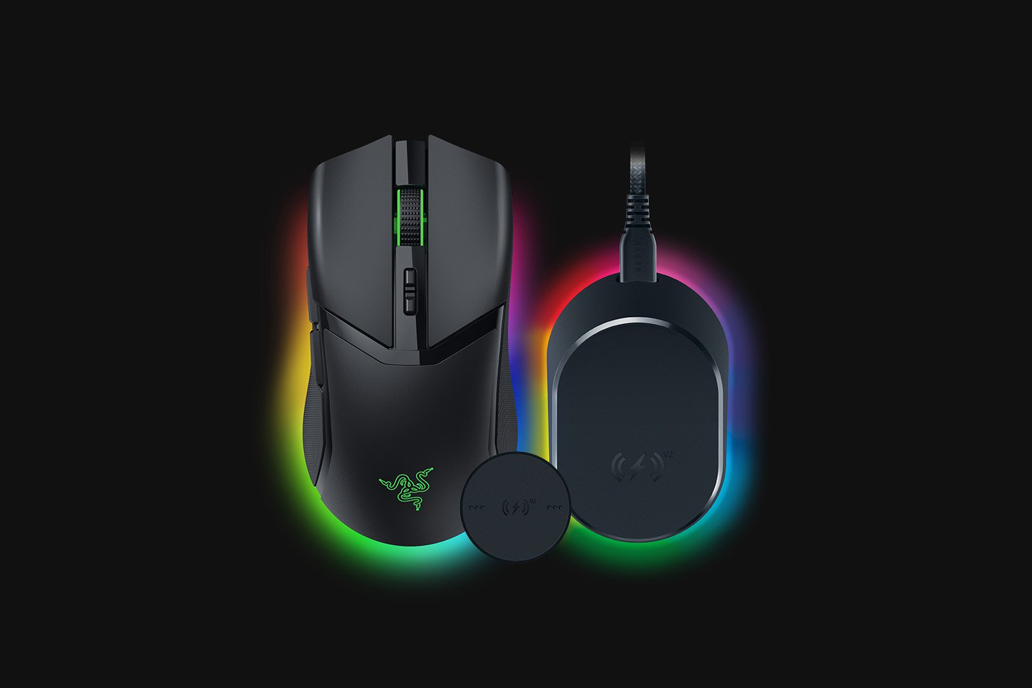 Razer Cobra Pro - Black + Mouse Dock V2 Pro