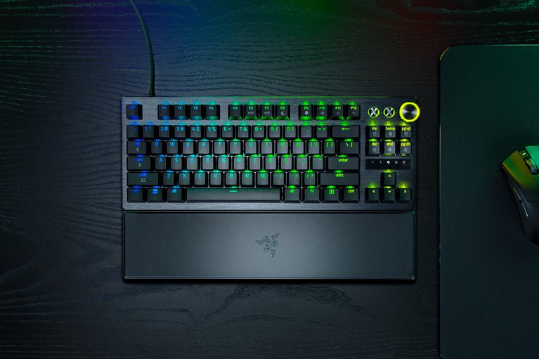 Razer Huntsman V3 Pro Tenkeyless 8KHz - FR - Schwarz -view 1