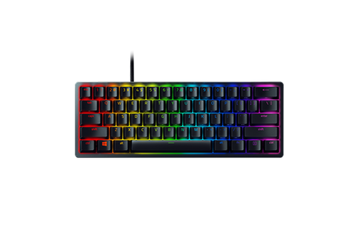 Razer Huntsman Mini - Klickend optischer Switch - DE - Schwarz 