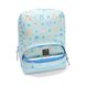 Nintendo Switch Mini Backpack - Animal Crossing (Outdoor Pattern) Front Compartment Open - White Background (Front View)