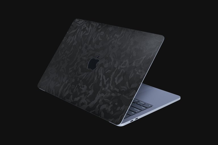 Razer Skins - MacBook Pro 13 - Black Camo - Top -view 1