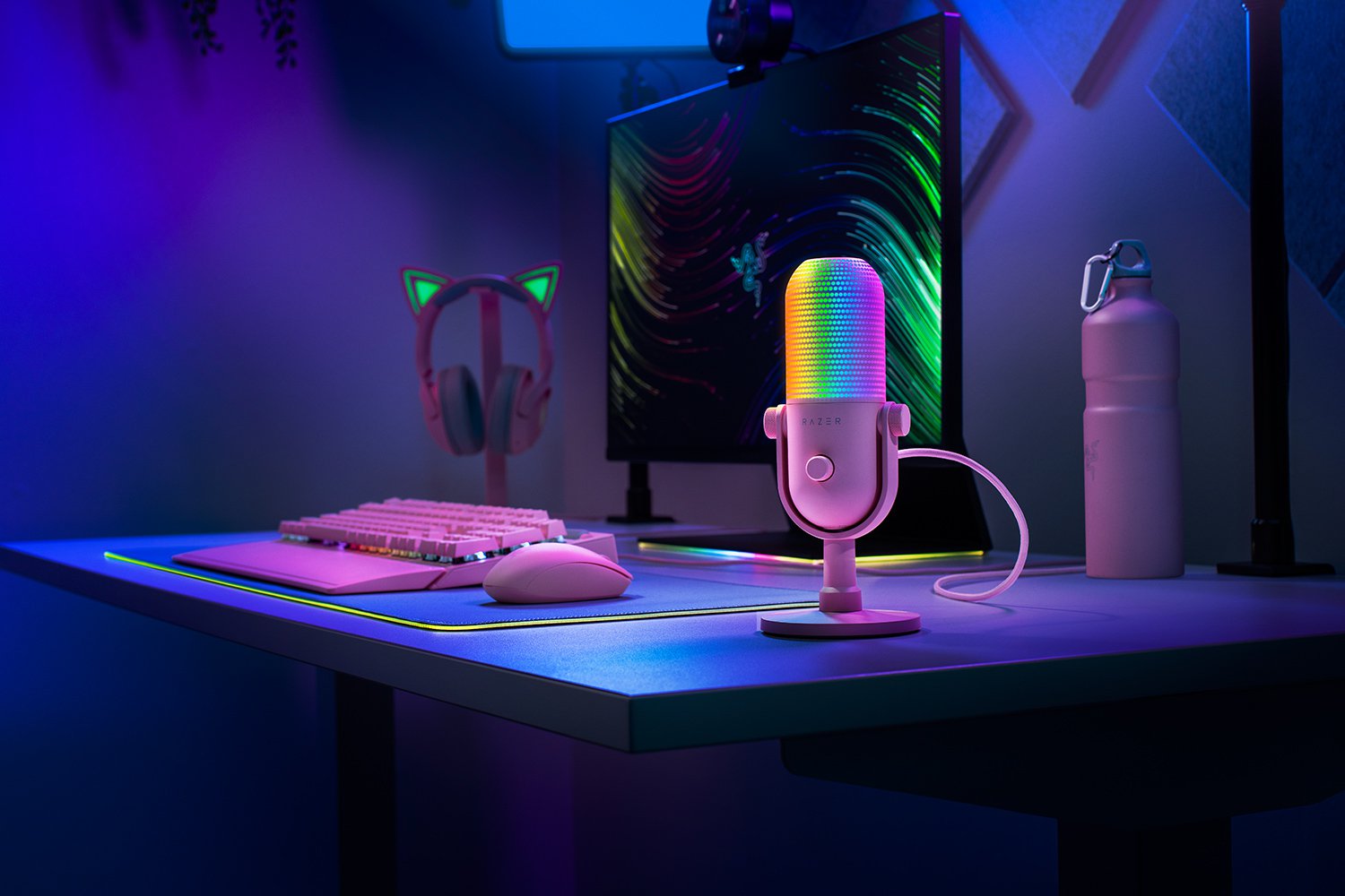 Razer Seiren V3 Chroma - Quartz