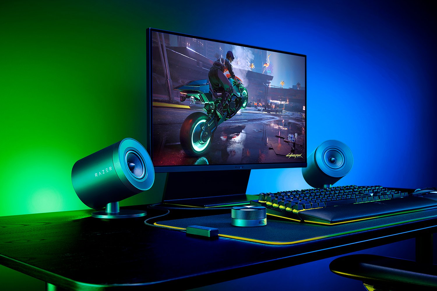 Amazon.co.jp: Razer レイザー Nommo V2 Pro 2つのフルレンジ ｜サブ 