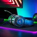 Razer Kraken V3 X Lay Down on Razer Workstation (Cool RGB Theme) Bright
