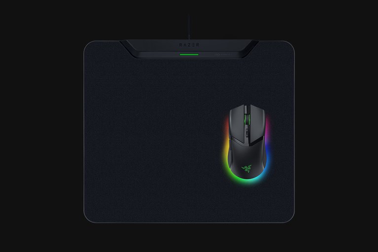 Razer Cobra Pro - Black + HyperFlux V2 Wireless Charging System - Cloth Edition -view 1