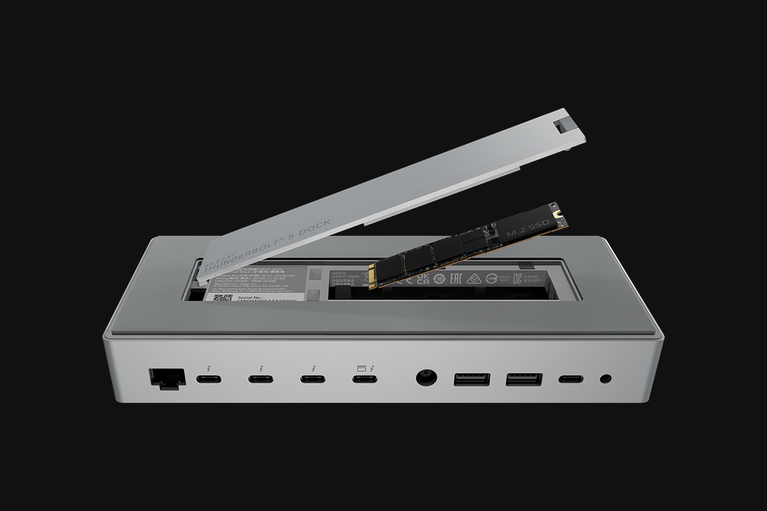 Razer Thunderbolt™ 5 Dock - Mercury -view 1
