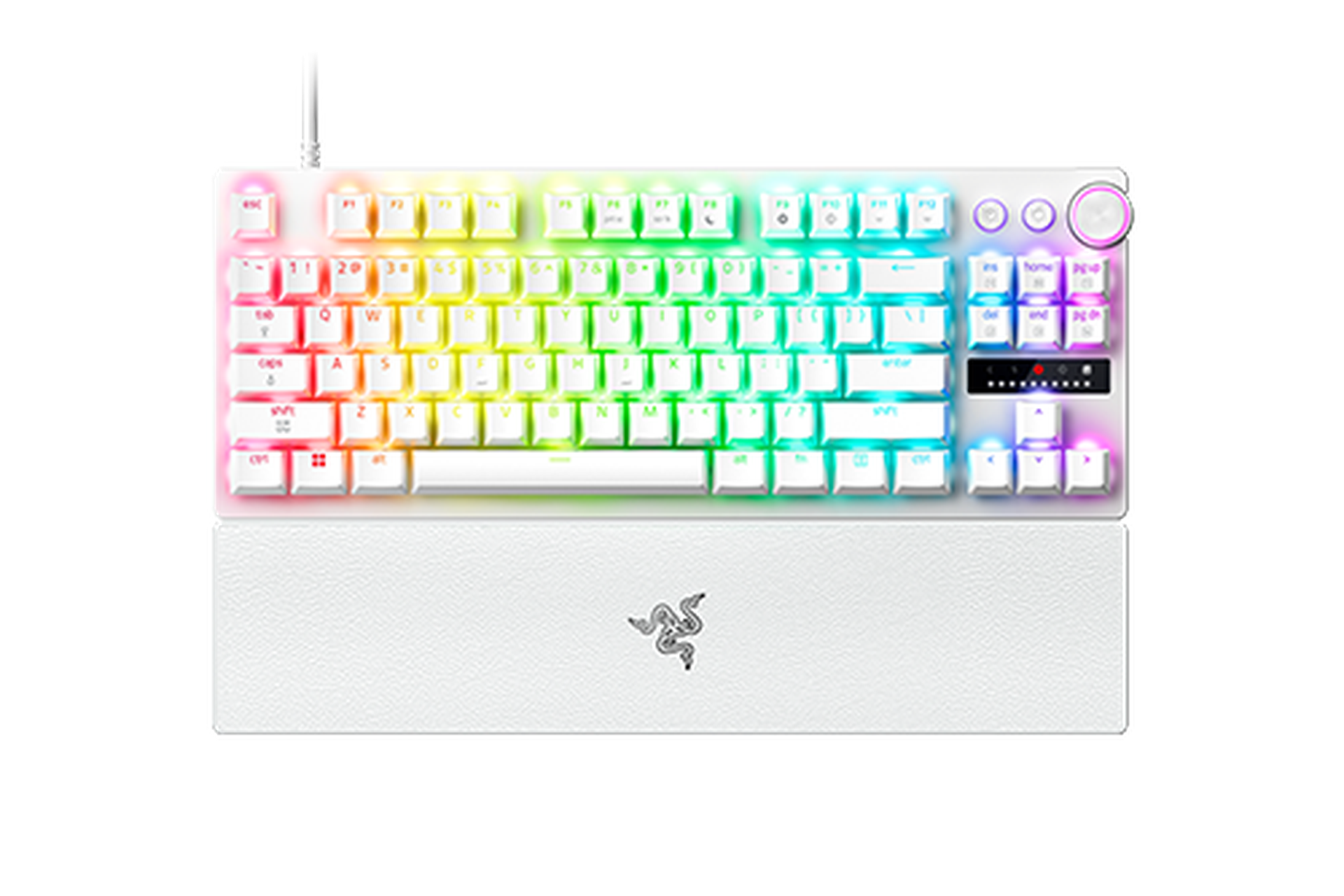 Razer Huntsman V3 Pro Tenkeyless 8KHz - US - 白 | キーボード