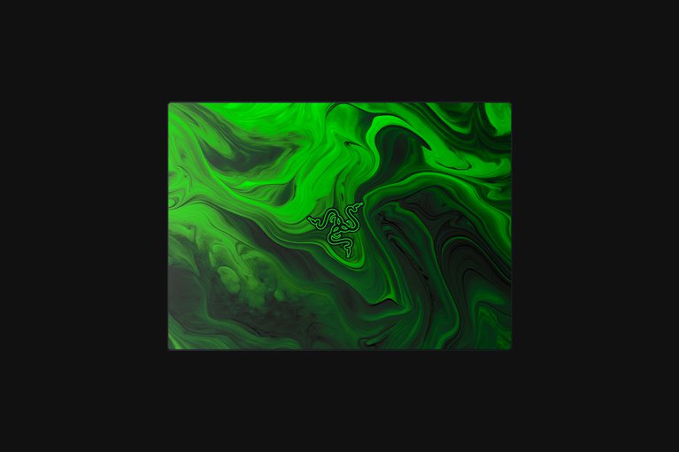 Razer Skins - Razer Blade 14 - Acid Sludge - Top -view 1