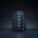 Razer Rogue 13 Backpack V3 (Chromatic) - Black Background with Light (Front View) Backlit