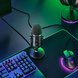 Razer Seiren V2 Pro Closeup - Streaming Workstation (Top-Down Angled View)