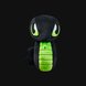 Razer Sneki Snek Plushie - Black Background with Light (Front View)