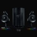 Razer Nommo Pro Full Setup RGB Base - Black Background (Front View)