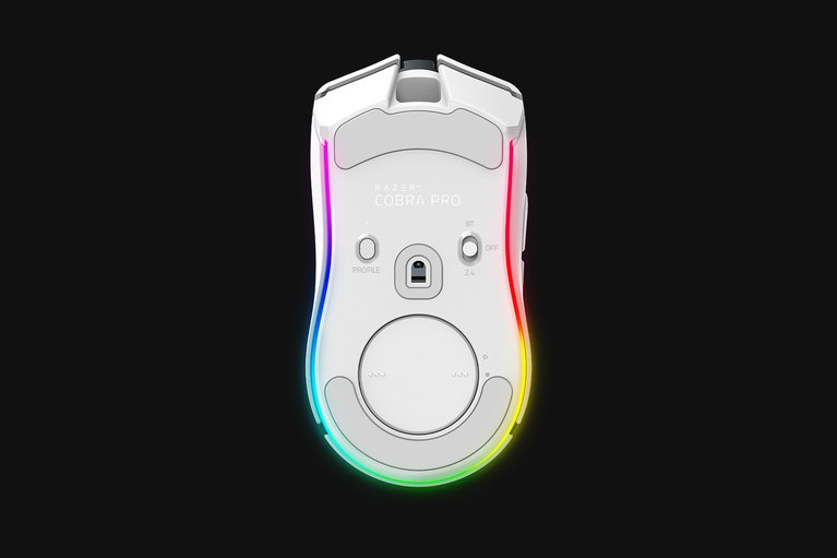 Razer Cobra Pro - White -view 1