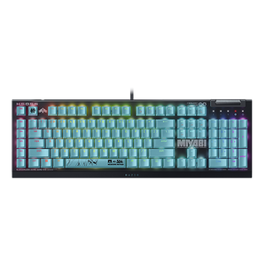Razer BlackWidow V4 X - 그린 스위치 - US - Zenless Zone Zero Edition