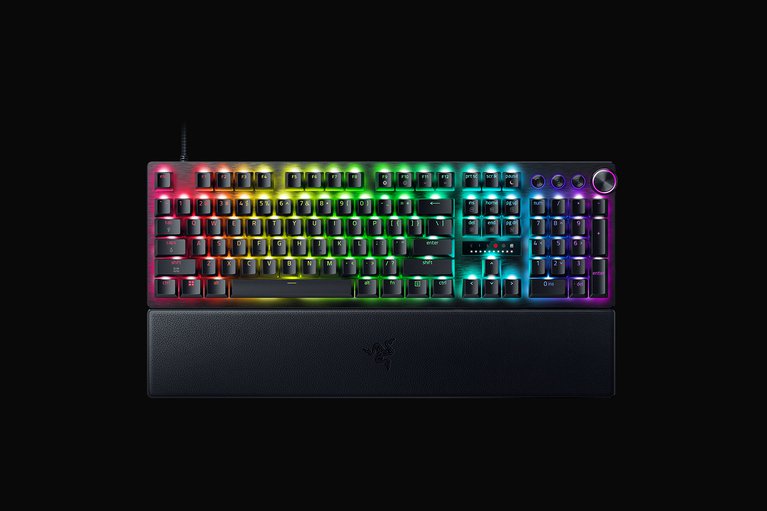 Razer Huntsman V3 Pro 8KHz - US - Nero -view 1