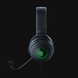 Razer Kraken V3 - Black Background with Light (Side View)