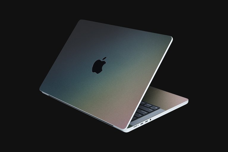 Razer Skin - MacBook Pro 14 - Satin Flip (Grey) - Full -view 1