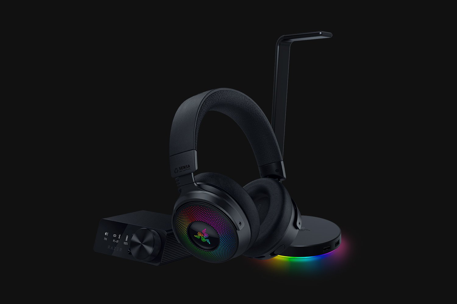 Buy Razer Kraken V4 Pro + Base Station V2 Chroma Bundle | Hard 