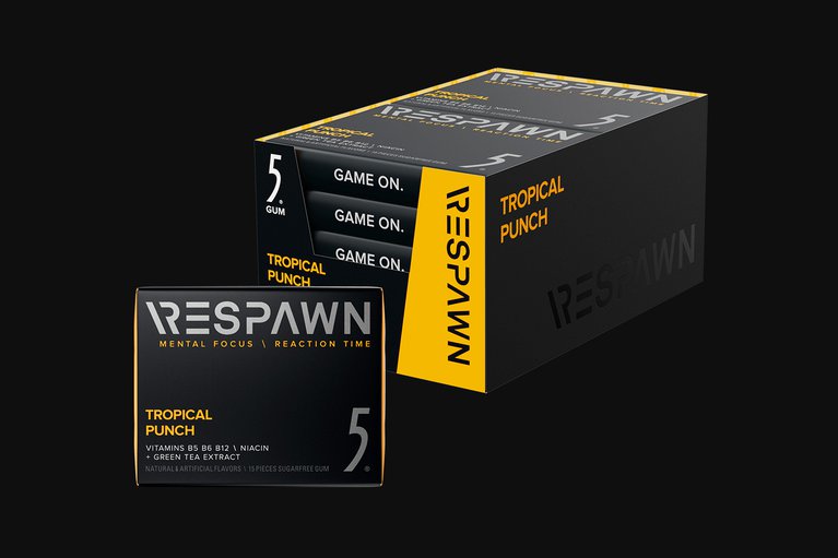 RESPAWN By 5 10-Pack Tray - Tropical Punch - Tray and Pack