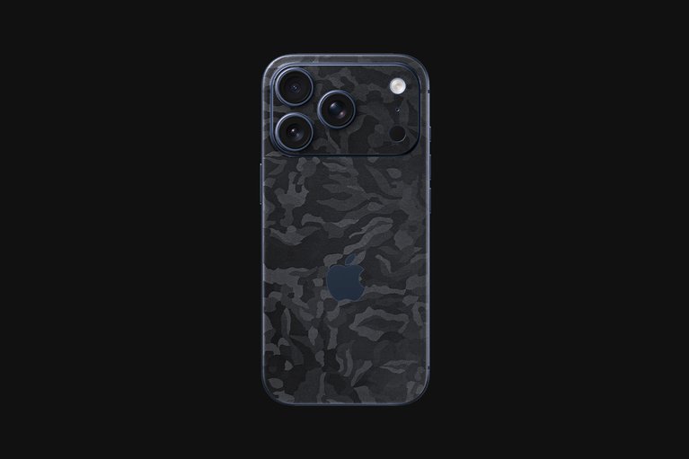 Razer Skins - iPhone 17 Pro - Black Camo -view 1