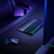 Razer Ergonomic Wrist Rest Mini with Keyboard on Razer Workstation (Back-Angled View)